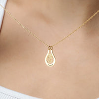Thumbnail for Brother & Sisters Necklace Birth Flower Name Necklace