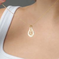 Thumbnail for Brother & Sisters Necklace Birth Flower Name Necklace