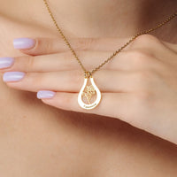 Thumbnail for Brother & Sisters Necklace Birth Flower Name Necklace