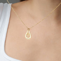 Thumbnail for Brother & Sisters Necklace Birth Flower Name Necklace