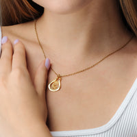 Thumbnail for Brother & Sisters Necklace Birth Flower Name Necklace
