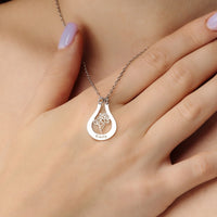 Thumbnail for Brother & Sisters Necklace Birth Flower Name Necklace
