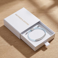 Thumbnail for Armband blau — in der Geschenkbox, Silber | SKU: leciel-wg