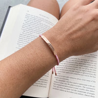 Thumbnail for Partnerarmband — getragen, echte Größe, Roségold | SKU: lecorail-rg