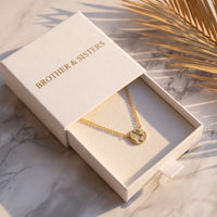 Thumbnail for Weltkarte kette — in der Geschenkbox, Gold | SKU: 22173453-gold