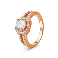 Thumbnail for Edelstahl ring damen — Produktfoto auf weißem Hintergrund, Silber