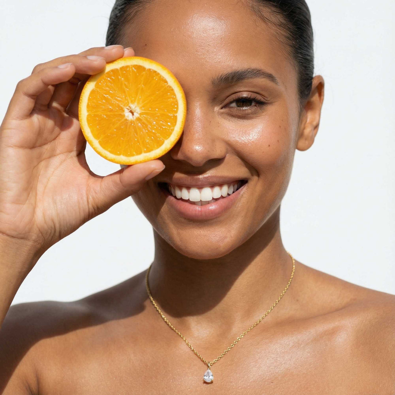 Astra Tropfen Halskette