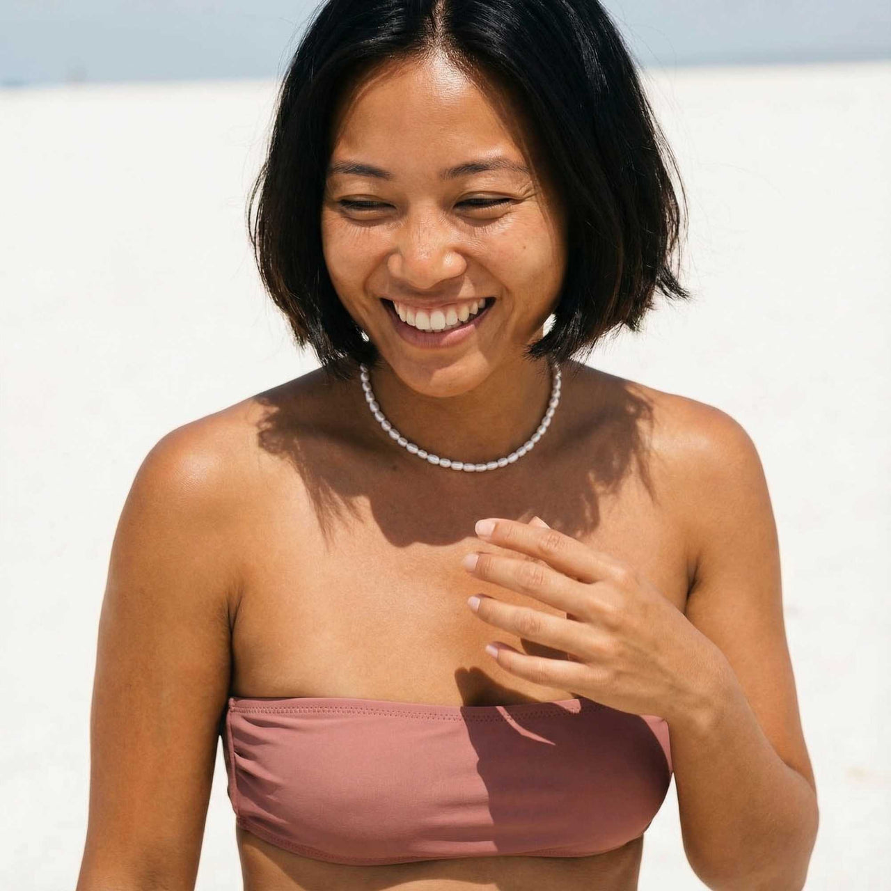 Süßwasserperlen Choker