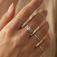 Thumbnail for Kristall Blumen Ring