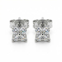 Thumbnail for Kristall Blumen Ohrstecker