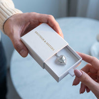 Thumbnail for Kristall-Herz-Medaillon Halskette mit Foto