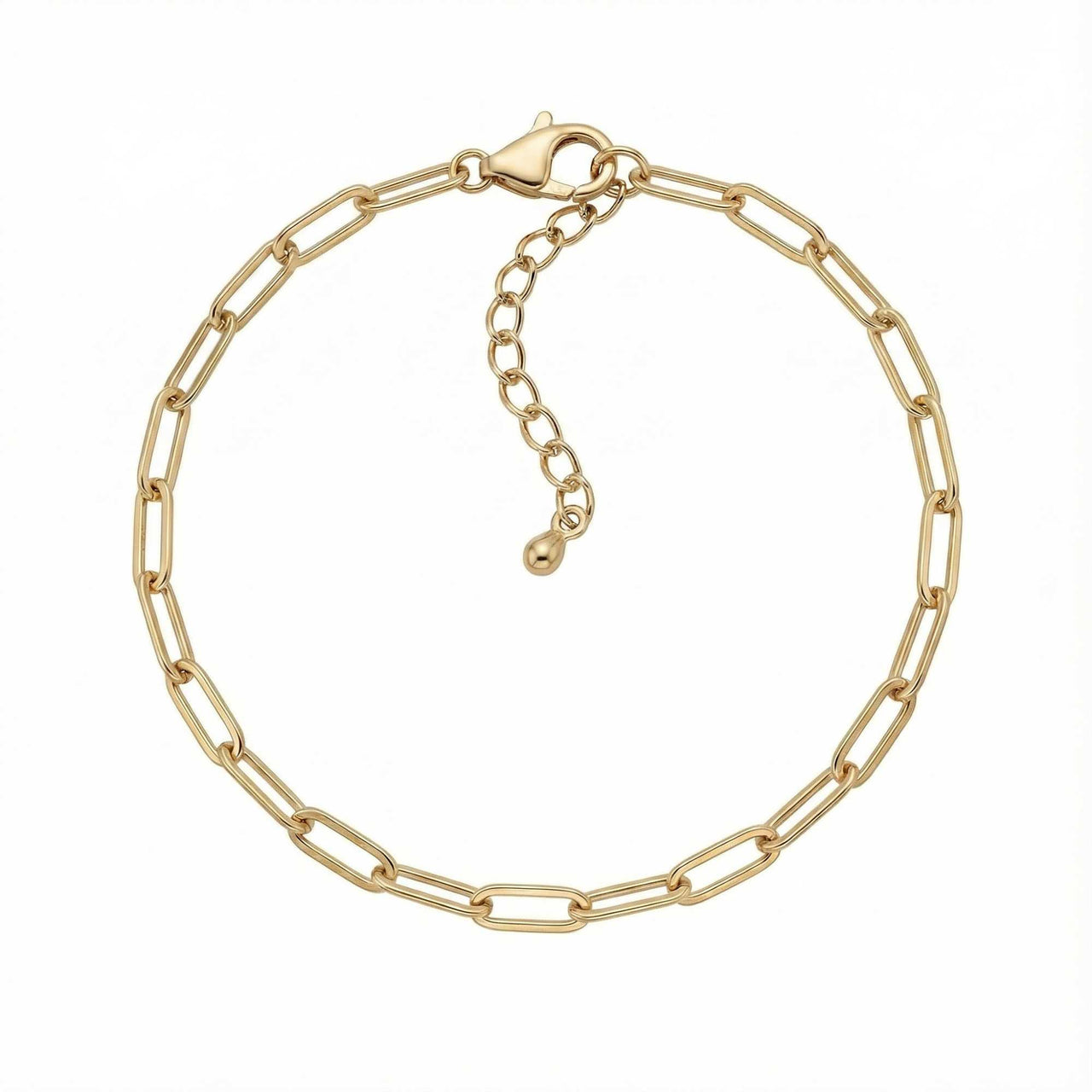 Büroklammer-Ketten Armband