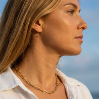 Thumbnail for Ria Büroklammer-Ketten Halskette