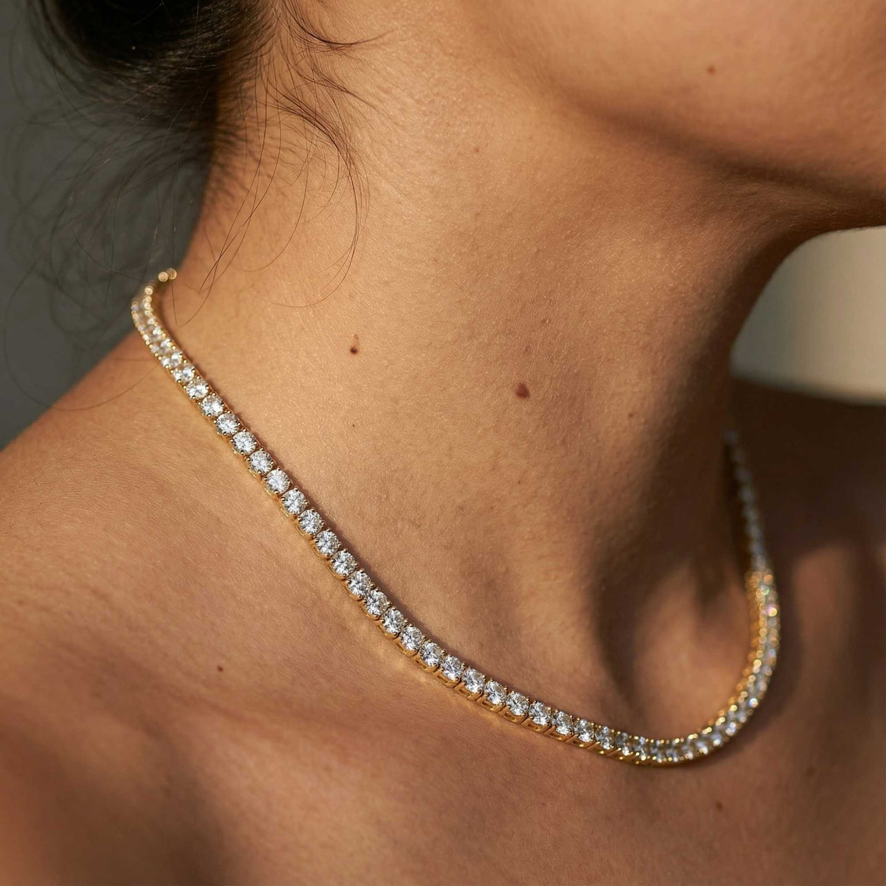 Isolde Tennis Halskette