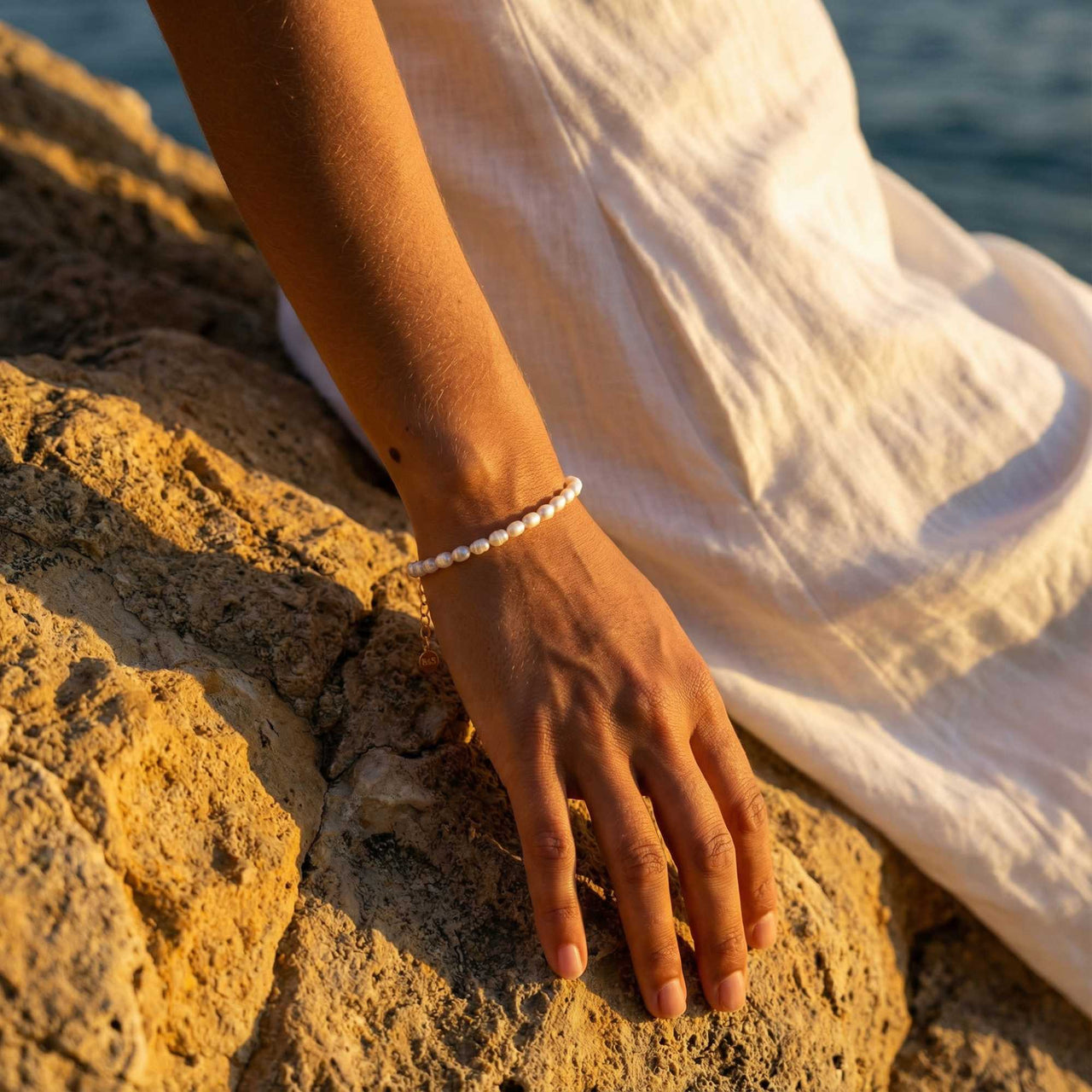 Süßwasserperlen Armband