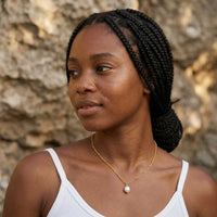 Thumbnail for Perlen Tropfen Halskette