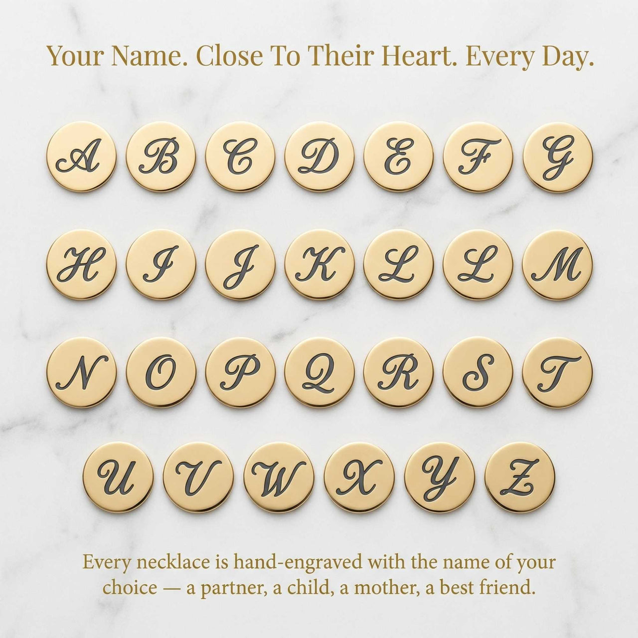 Kostbare Namenskette