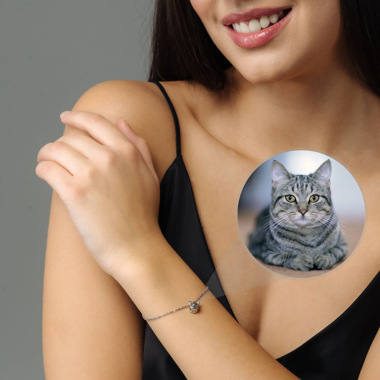 Katzen Bild Armband