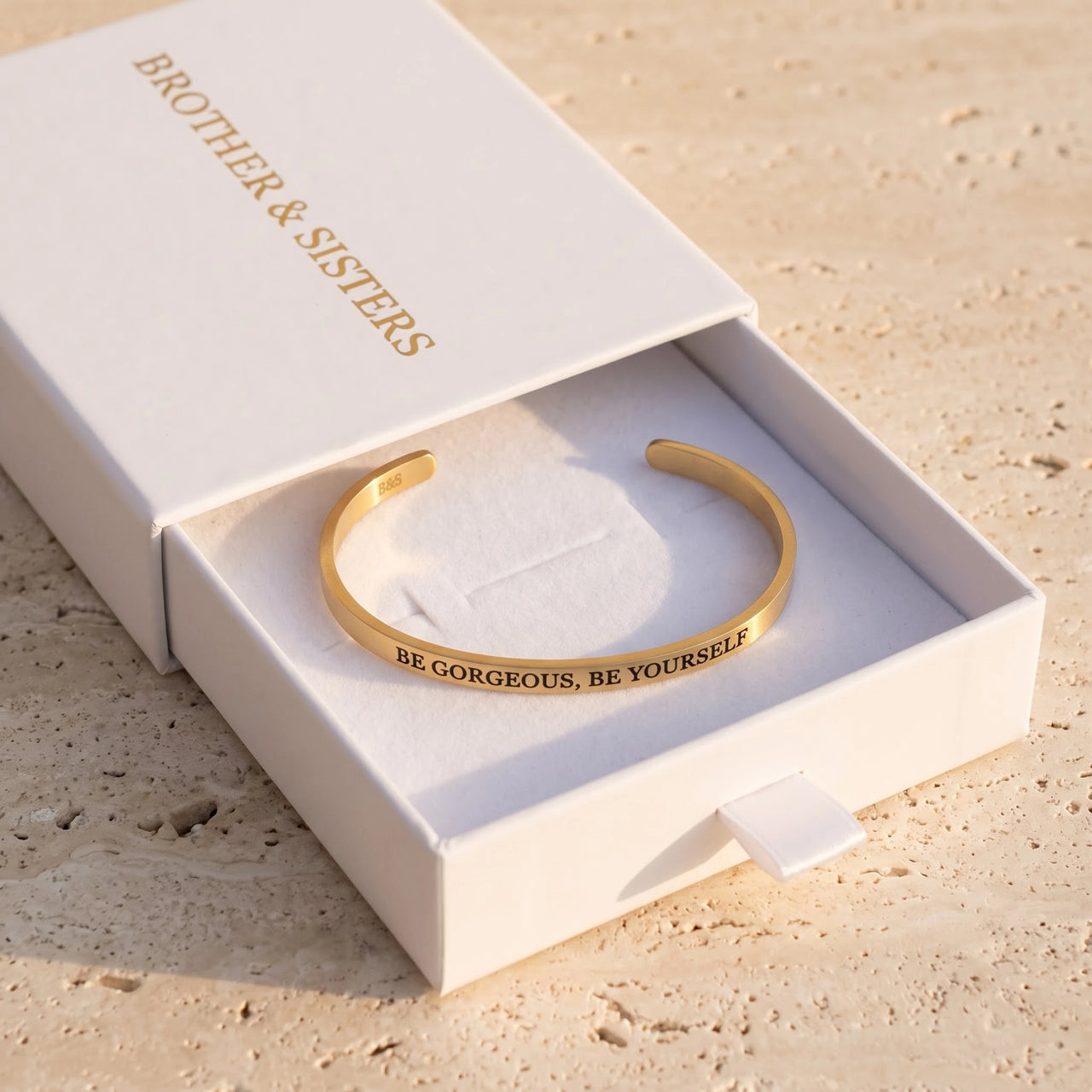 Armband damen — in der Geschenkbox, Gold | SKU: bgby-rg