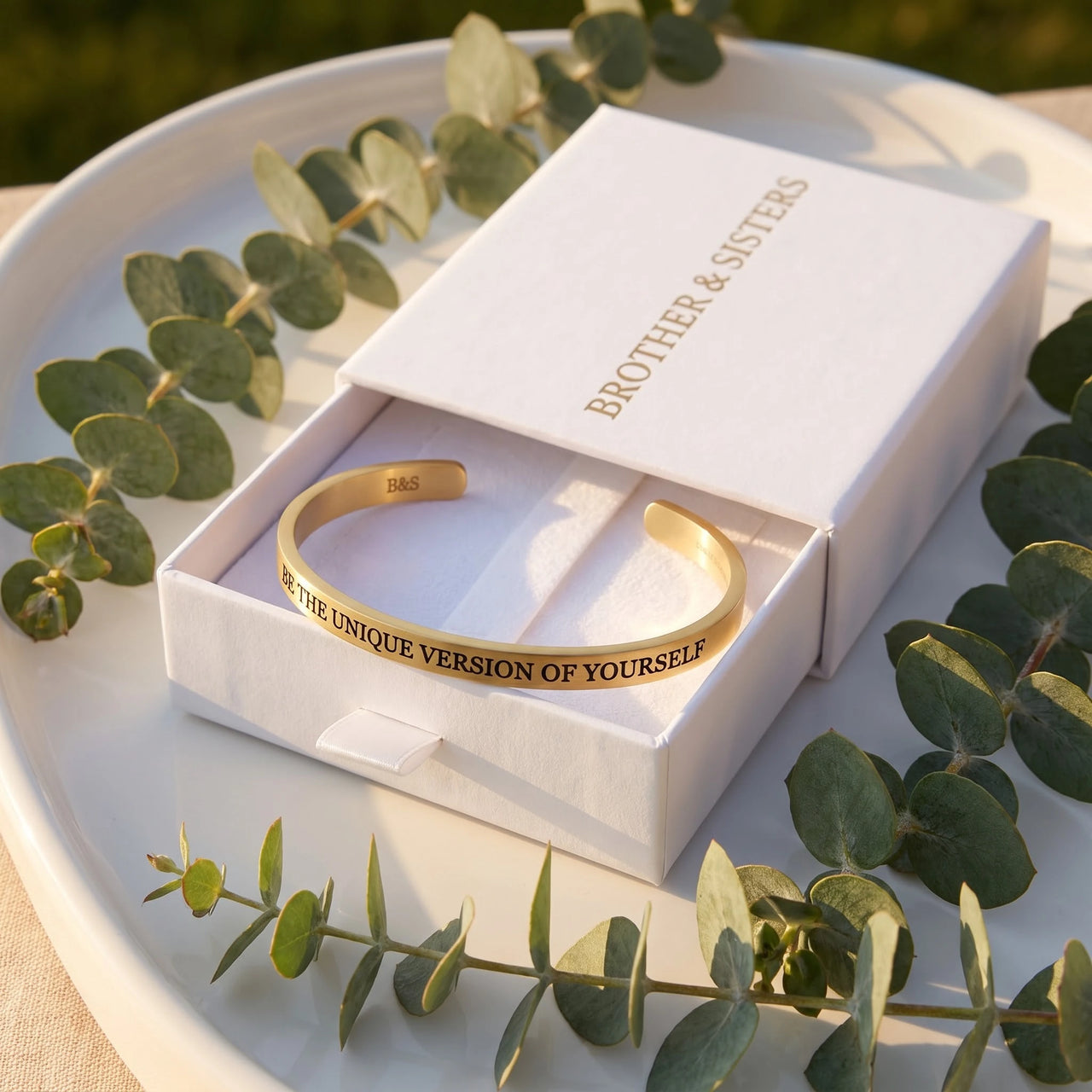 Armband damen — in der Geschenkbox, Gold | SKU: btuvoy-rg