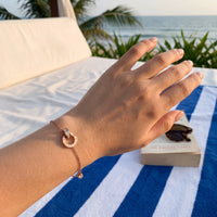 Thumbnail for Armband edelstahl damen — getragen, echte Größe, Roségold | SKU: 25535338-rose-gold