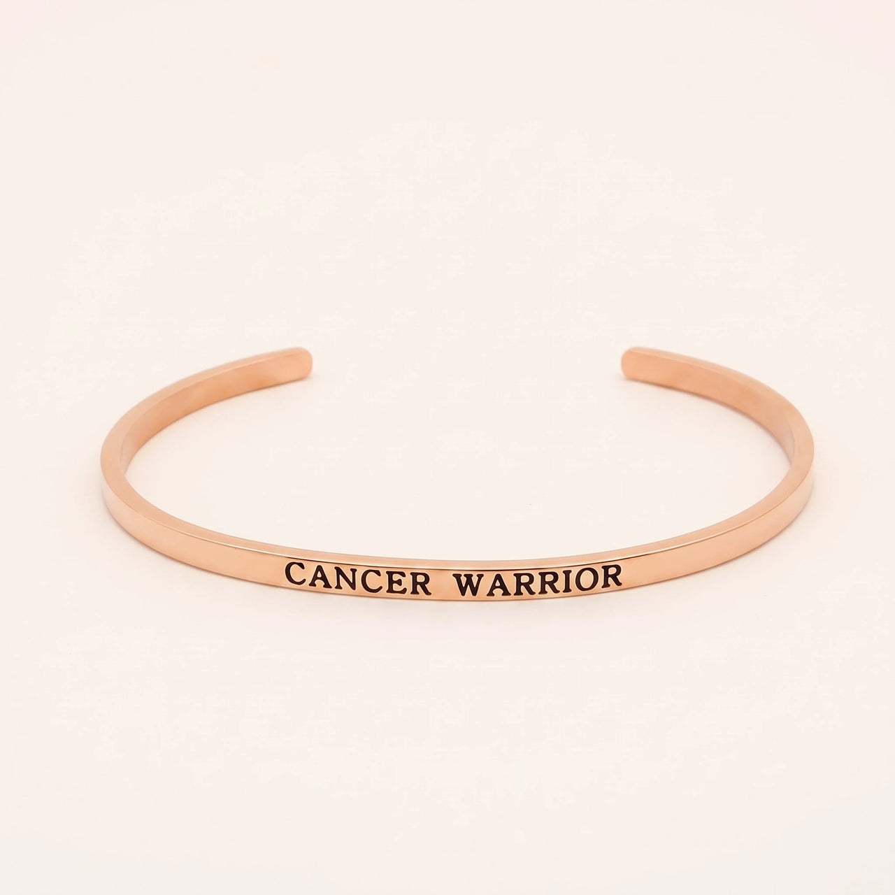 Mutmach geschenk — Produktfoto auf weißem Hintergrund, Roségold | SKU: 7220397-rose-gold-plated