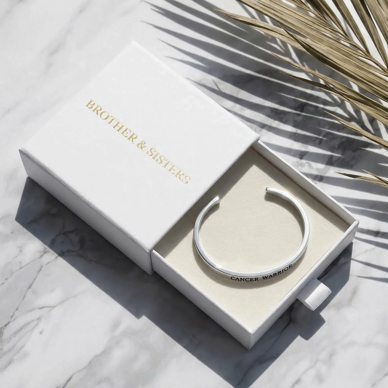 Geschenk für krebskranke — in der Geschenkbox, Silber | SKU: 7220397-silver-plated
