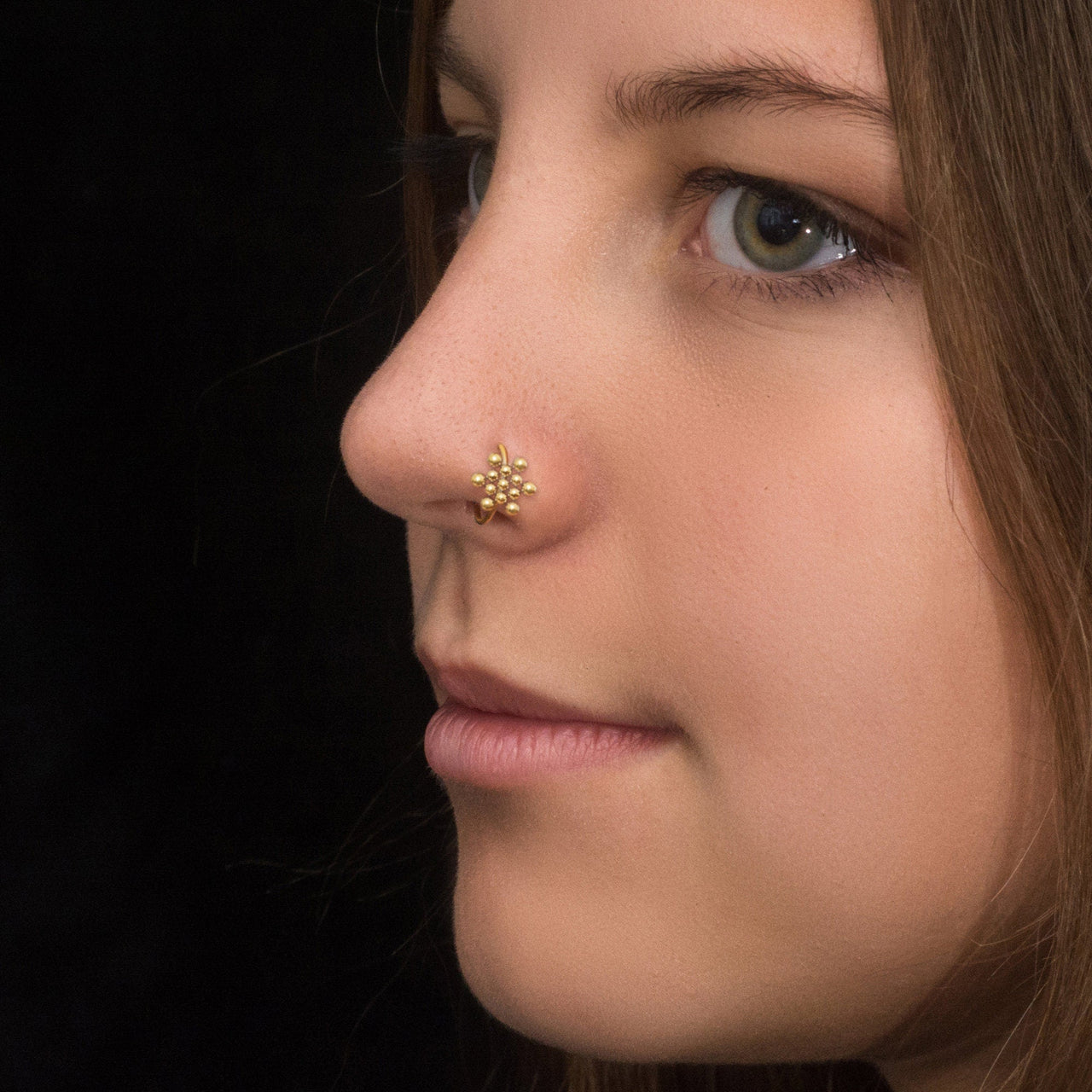 Rosewood Nose Ring