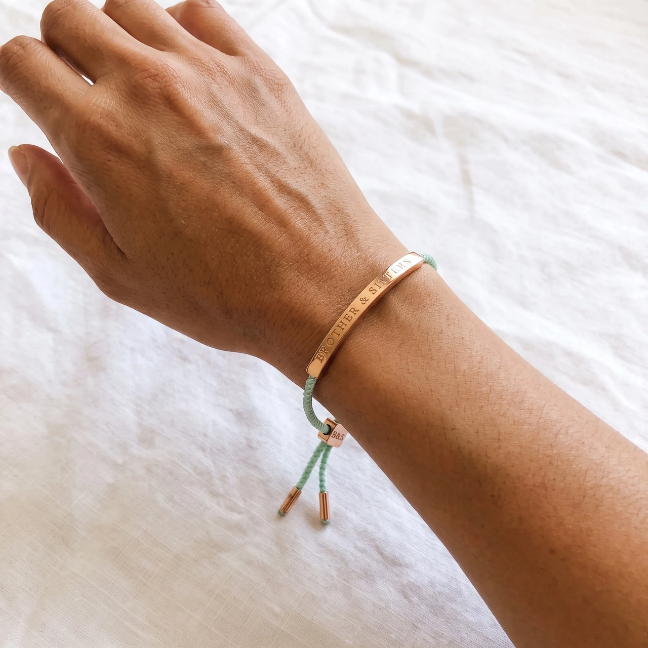 Armband damen — getragen, echte Größe, Roségold | SKU: lamenthe-rg