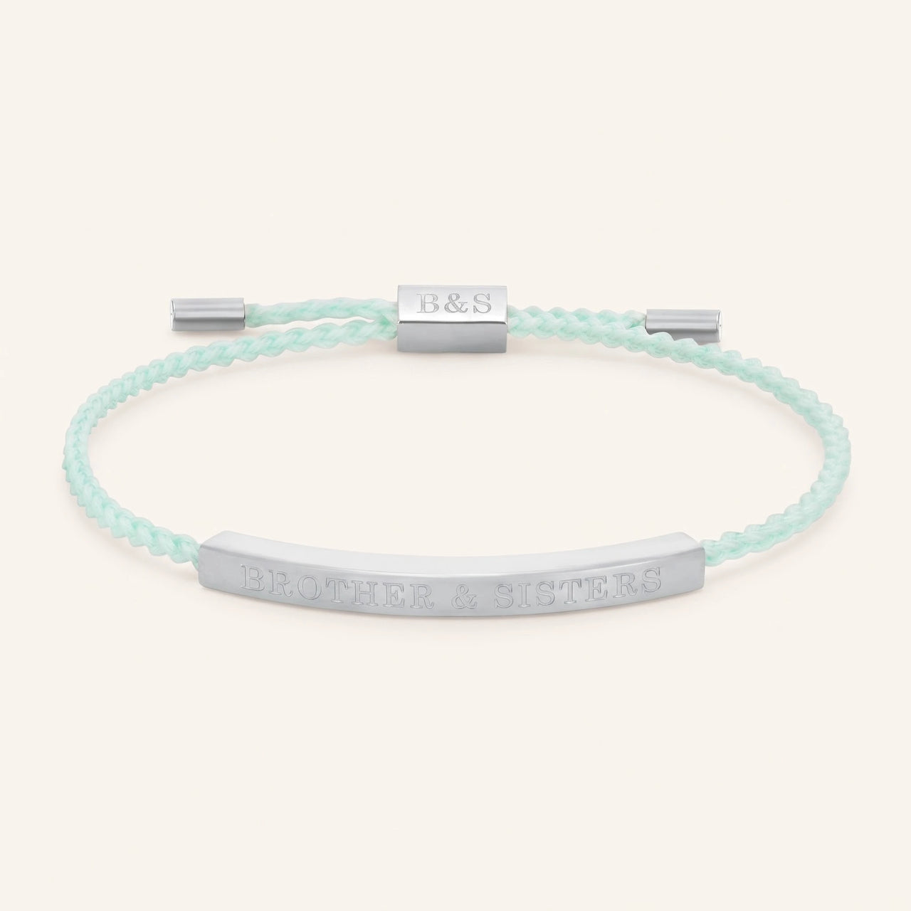 Armband verstellbar — Produktfoto auf weißem Hintergrund, Silber | SKU: lamenthe-wg