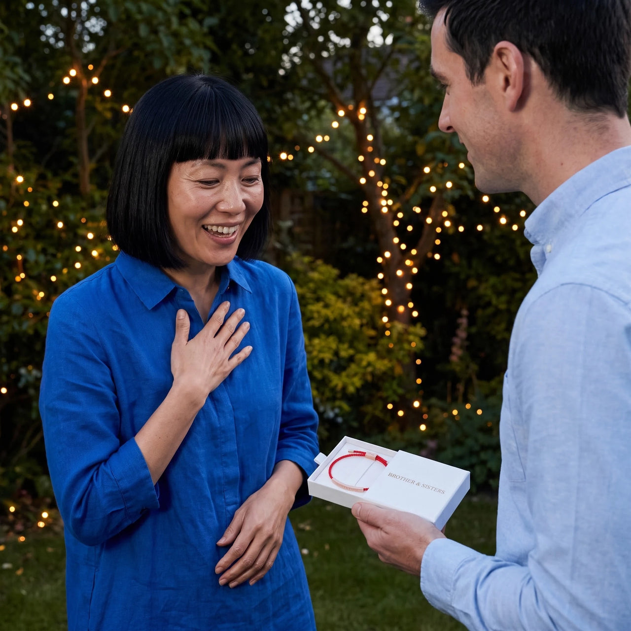 Partnerarmband — als Geschenk überreicht, Roségold | SKU: lamour-rg