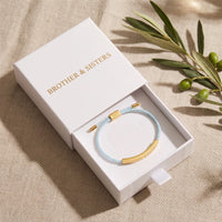 Thumbnail for Armband hellblau — in der Geschenkbox, Gold | SKU: leciel-g