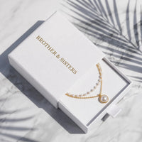 Thumbnail for Armband perlen — in der Geschenkbox, Gold | SKU: l-epure