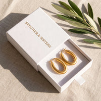 Thumbnail for Creolen gold — in der Geschenkbox, Gold | SKU: lesmates
