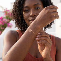 Thumbnail for Armband edelstahl damen — getragen im Alltag, Roségold | SKU: 11662607-rose-gold