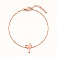 Thumbnail for Palmen armband — Produktfoto auf weißem Hintergrund, Roségold | SKU: 7819407-rose-gold-color