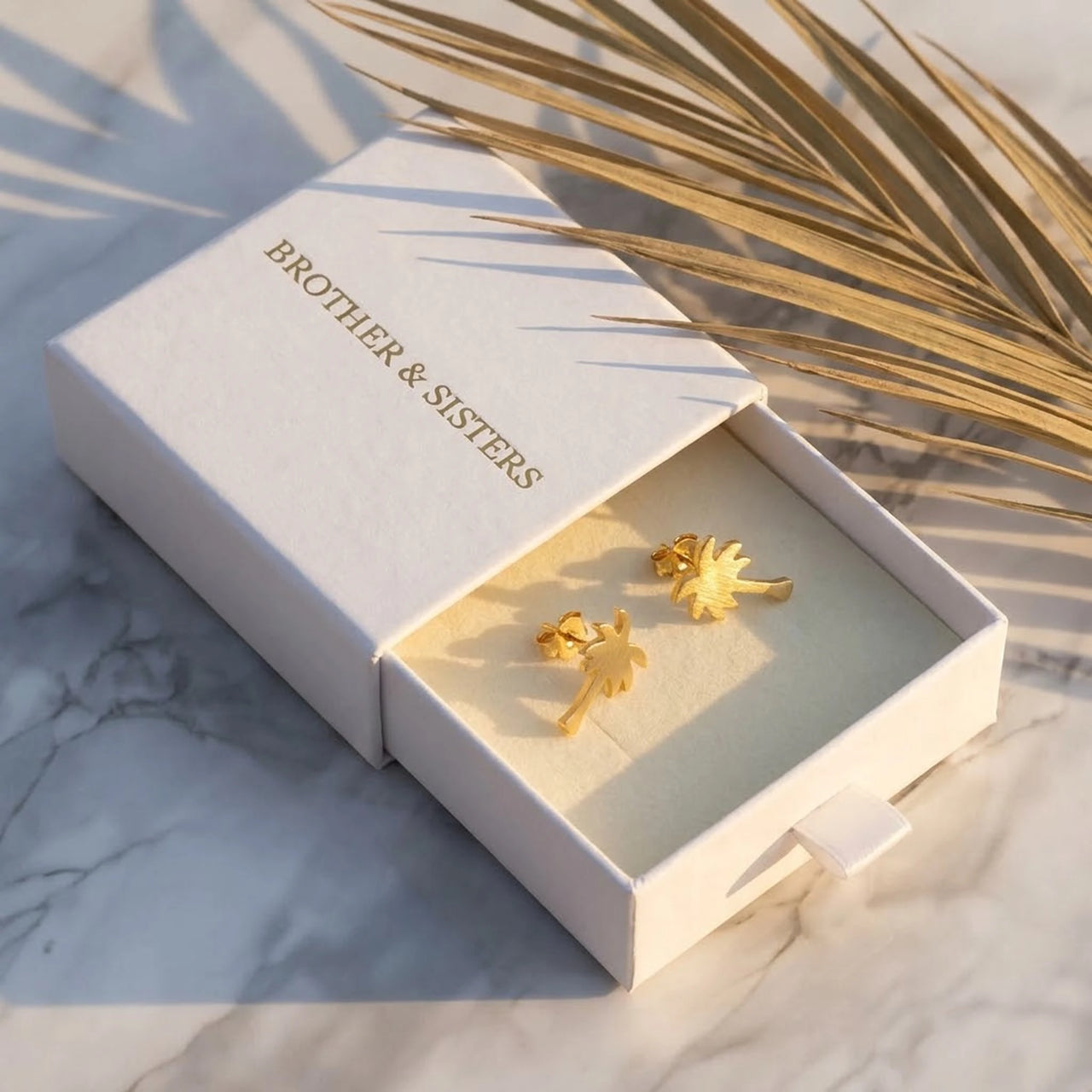 Ohrstecker edelstahl — in der Geschenkbox, Gold | SKU: 10287609-gold-color