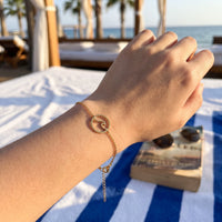 Thumbnail for Wasserfester schmuck — getragen, echte Größe, Gold | SKU: 17429078-gold