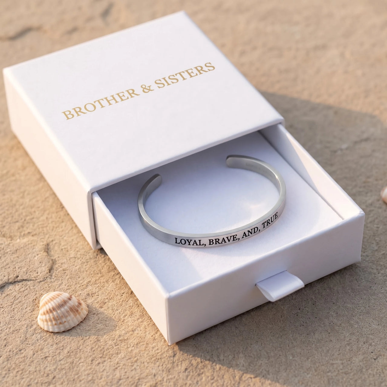 Gravur armband — in der Geschenkbox, Silber | SKU: lbat-rg