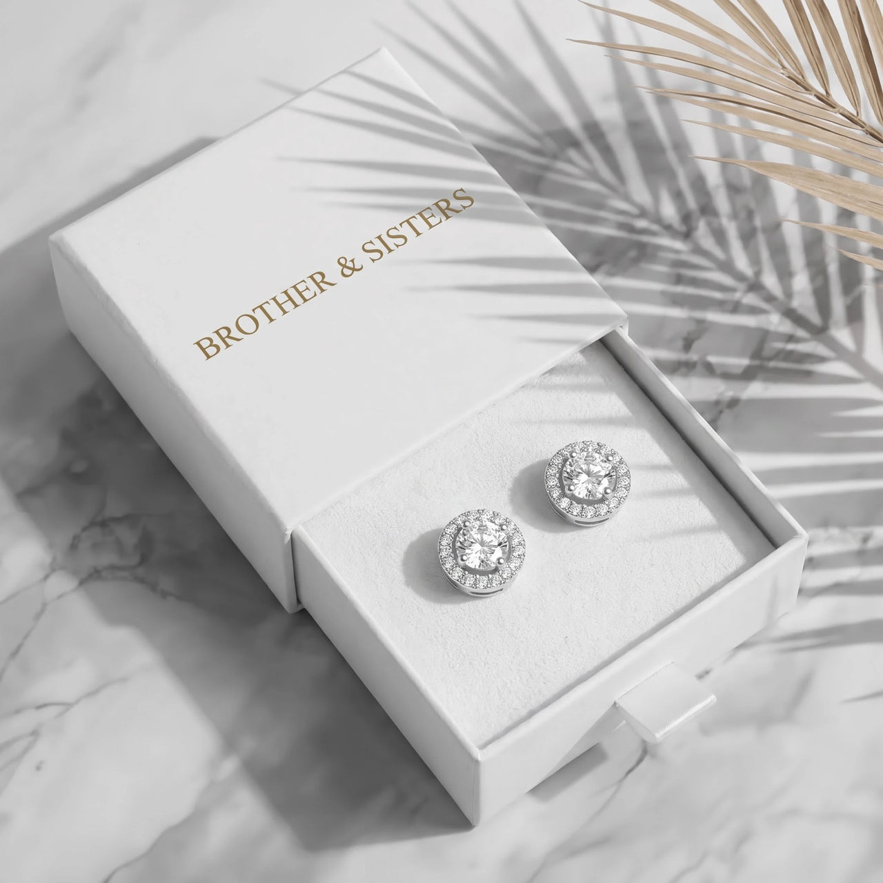 Ohrstecker silber — in der Geschenkbox, Silber | SKU: 19991927