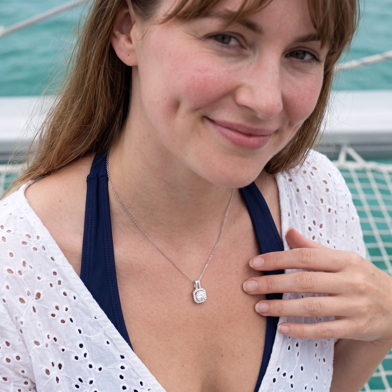 Kette silber damen — getragen, Silber | SKU: 505762