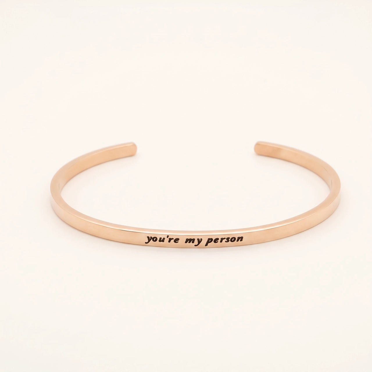 Armband beste freundin — Produktfoto auf weißem Hintergrund, Roségold | SKU: 8174603-rose-gold-color