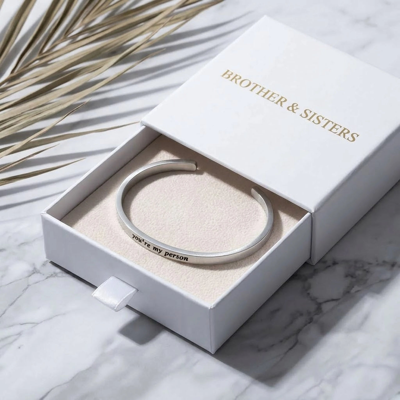 Geschenk beste freundin — in der Geschenkbox, Silber | SKU: 8174603-silver-color