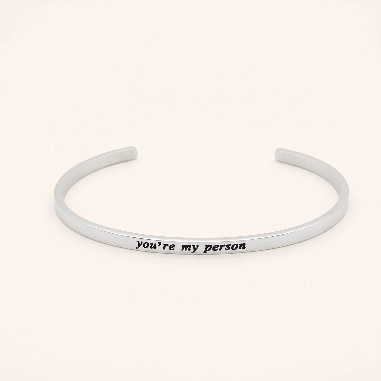 Armband beste freundin — Produktfoto auf weißem Hintergrund, Silber | SKU: 8174603-silver-color