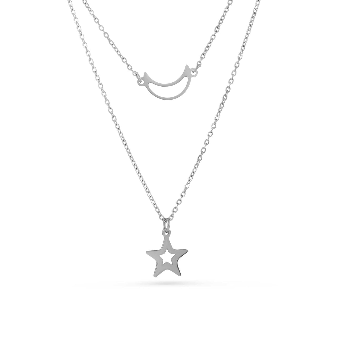 Moon & Star Necklace