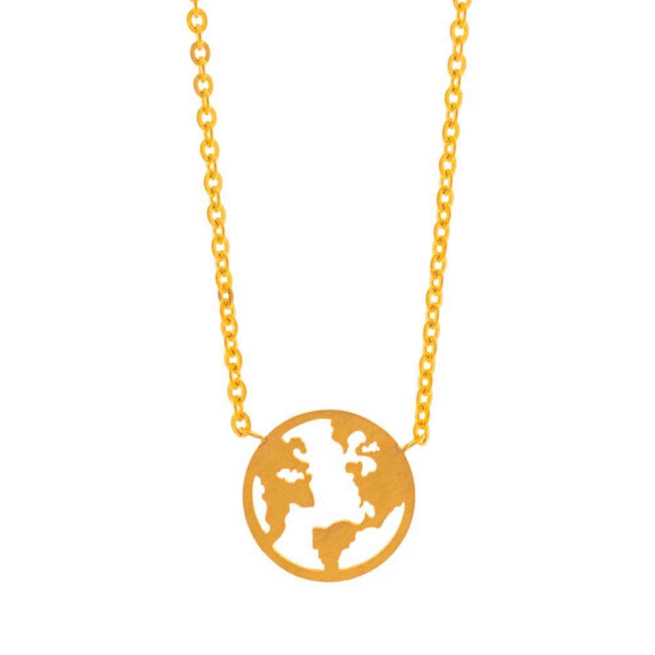 Little Earth Necklace Necklace 18k Gold Brother & Sisters