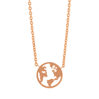 Thumbnail for Little Earth Necklace Necklace 18k Rose Gold Brother & Sisters