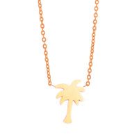 Thumbnail for Little Palm Necklace Necklace 18k Rose Gold Brother & Sisters