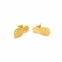 Thumbnail for Little Pineapple Earrings Earrings 18k Gold Brother & Sisters
