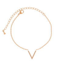 Thumbnail for Little V Bracelet Bracelet 18k Rose Gold Brother & Sisters